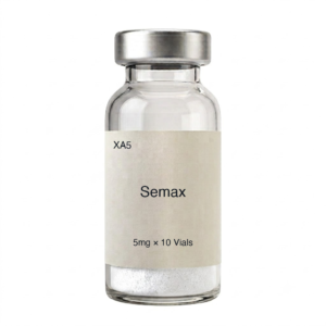 XA5 Semax 5mg × 10 Vials white lyophilized powder vial label