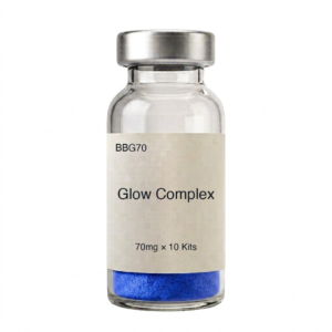 BBG70 Glow Complex 70mg × 10 Kits blue lyophilized powder vial label