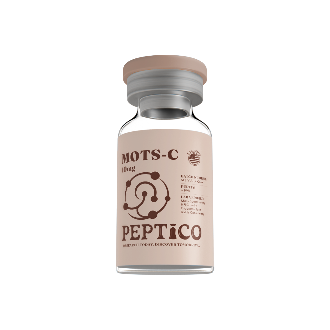 MOTS-c 10mg peptide vial - front