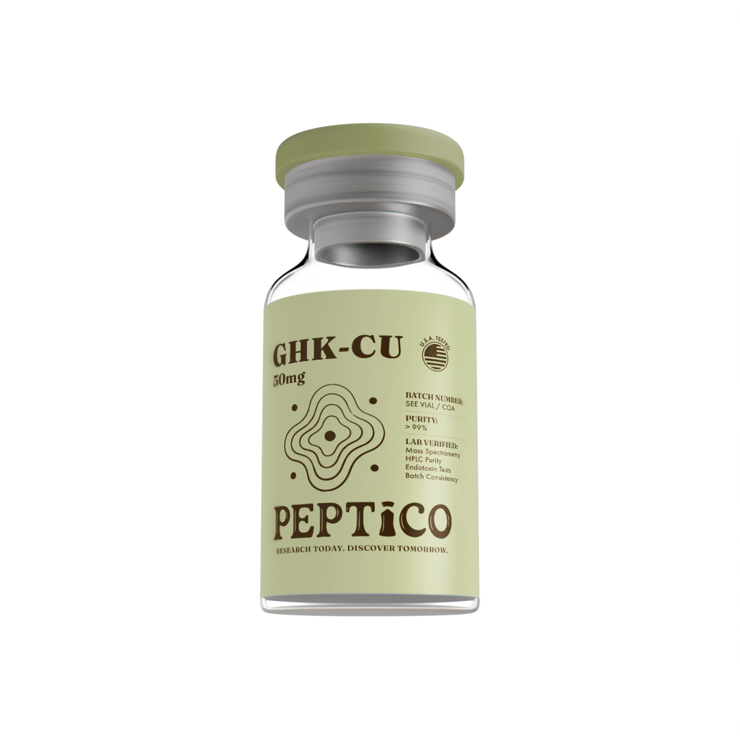 GHK-Cu Copper Peptide 50mg front view