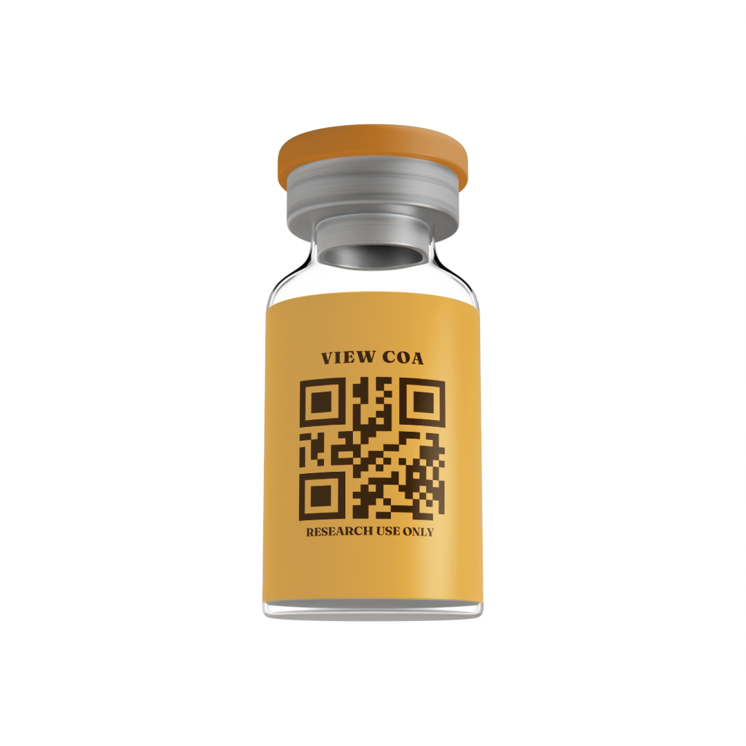 Semax peptide vial - back